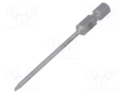 Screwdriver bit; slot; 2,4x0,45mm; Overall len: 70mm