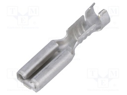 Terminal: flat; 2.8mm; 0.5mm; female; 0.5÷1mm2; crimped; for cable