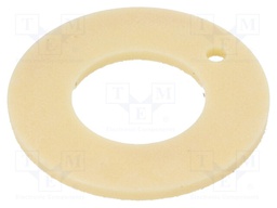 Bearing: thrust washer; Øout: 36mm; Øint: 20mm; iglidur® J; yellow