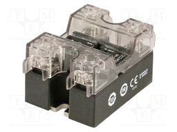 Relay: solid state; Ucntrl: 4÷32VDC; 50A; 24÷280VAC; 2-channels