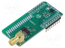Click board; prototype board; Comp: MICRF219A; RF  receiver