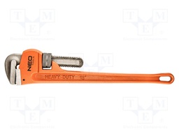 Wrench; adjustable; Max jaw capacity: 90mm; HEAVY DUTY; L: 450mm