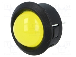Indicator: LED; prominent; Cutout: Ø25.65mm; for PCB; plastic