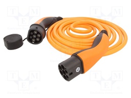 Cable: eMobility; 440V; 11kW; Type 2,both sides; IP55; 5m; 20A