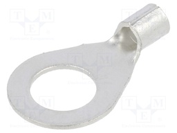 Tip: ring; M10; 4÷6mm2; crimped; for cable; tinned; copper; 11mm