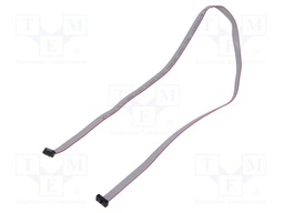 Ribbon cable with IDC connectors; Tape ph: 0.64mm; 508mm