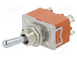 Switch: toggle; Pos: 2; DPST; ON-OFF; 15A/250VAC; 15A/30VDC