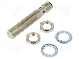 Sensor: inductive; 0÷6mm; 10÷36VDC; M12; Connection: connector M12