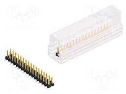 Connector: pin strips; pin header; male; PIN: 34; 2.54mm; SMT; 2x17