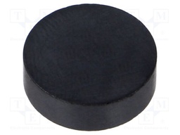 Magnet: permanent; hard ferrite; 4N; Ø: 17.2mm; H: 5.3mm