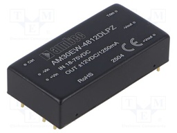 Converter: DC/DC; Protection: short circuit protection SCP