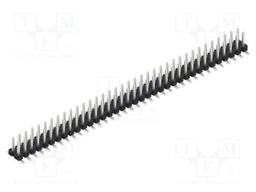 Connector: pin strips; pin header; male; PIN: 72; 2.54mm; SMT; 2x36