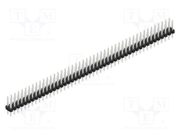 Connector: pin strips; pin header; male; PIN: 92; 2mm; THT; 2x46