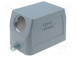 Enclosure: for HDC connectors; HTS; size 4; Locking: for latch