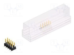 Connector: pin strips; pin header; male; PIN: 10; 2.54mm; SMT; 2x5