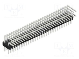 Connector: pin strips; pin header; male; PIN: 58; 1.27mm; THT; 2x29