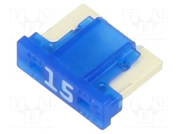 Fuse: fuse; 15A; 58VDC; medium time-lag; automotive; holders
