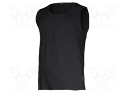 Sleeveless t-shirt; Size: L; black; 160g/m2