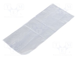 Plastic bag; L: 350mm; Width: 140mm; Thick: 6um; HDPE; transparent