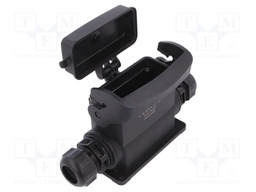 Enclosure: for rectangular connectors; Han Eco B; size 16B; M32