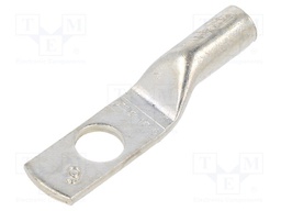 Tip: ring tube; M6; 10mm2; crimped; for cable; straight; tinned