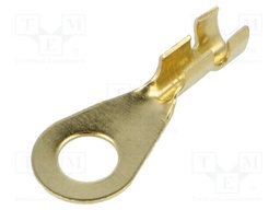 Tip: ring; M6; 1.5÷2.5mm2; crimped; for cable; tinned; copper; 6.5mm