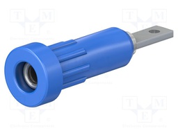 Connector: 2mm banana; socket; 10A; 30VAC; 60VDC; Cutout: Ø4.9mm