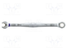 Wrench: combination spanner; inch,rattle; 7/16"; 220mm; Teeth: 80