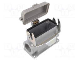 Enclosure: for HDC connectors; C146; size E16; with latch; M32