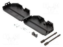 Enclosure: for D-Sub connectors; D-Sub 37pin,D-Sub HD 62pin