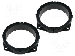 Speaker adapter; 130mm; Mitsubishi Colt front doors