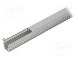 Profiles for LED modules; white; recessed; natural; L: 2m