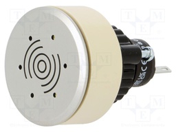 Transducer, Buzzer, Continuous, 24 Vdc, 95 dBA, 25 mA, 2.8 kHz