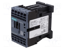 Contactor: 4-pole; NC x2 + NO x2; 24VDC; 9A; DIN,on panel; 3RT25