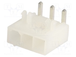 Socket; wire-board; male; Mini-Fit Jr; 4.2mm; PIN: 3; THT; PCB snap