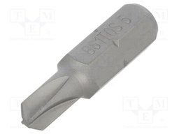 Screwdriver bit; Torq-SetĀ®; TS5; Overall len: 25mm