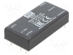 Converter: DC/DC; 40W; Uin: 40÷160V; Uout: 5VDC; Iout: 8A; 2"x1"; 45g