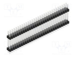 Connector: pin strips; pin header; male; PIN: 60; 2.54mm; THT; 2x30