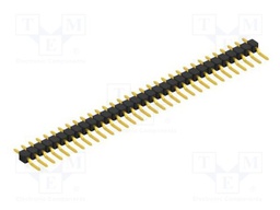 Connector: pin strips; pin header; male; PIN: 32; 2.54mm; SMT; 1x32