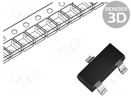 IC: voltage regulator; LDO,fixed; 5V; 0.1A; SOT23A; SMD; -40÷150°C