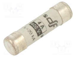 Fuse: fuse; gG; 4A; 400VAC; ceramic,cylindrical,industrial; 8x31mm