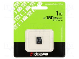 Memory card; microSD; R: 150MB/s; Class 10 UHS I U3; 1TB; -25÷85°C
