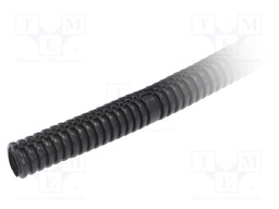 Protective tube; Conduit size: 20; LDPE; black; L: 100m; incised