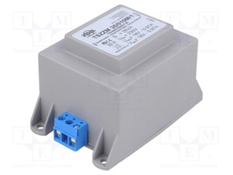 Transformer: encapsulated; 35VA; 230VAC; 18V; 18V; 0.97A; 600g; IP00