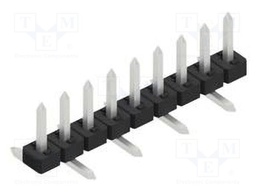 Connector: pin strips; pin header; male; PIN: 9; 2mm; SMT; 1x9; 100V