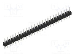 Connector: pin strips; pin header; male; PIN: 25; 2.54mm; THT; 1x25