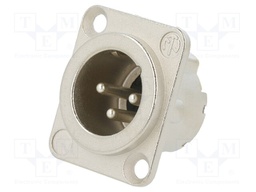 CHASS. CON. MALE 3POLE HA