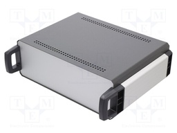 Enclosure: with panel; 110; X: 350mm; Y: 260mm; Z: 120mm; steel sheet