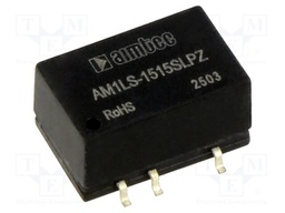 Converter: DC/DC; 1W; Uin: 13.5÷16.5V; Uout: 15VDC; Iout: 67mA; SMD