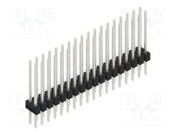 Connector: pin strips; pin header; male; PIN: 36; 2.54mm; THT; 2x18